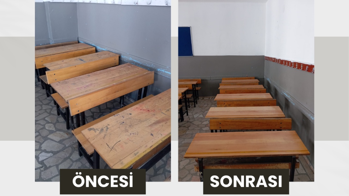 Sıra ve Masalarımızı Yeniliyoruz.